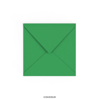Envelope verde profundo 155x155 mm