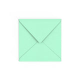 Envelope verde jade 155x155 mm