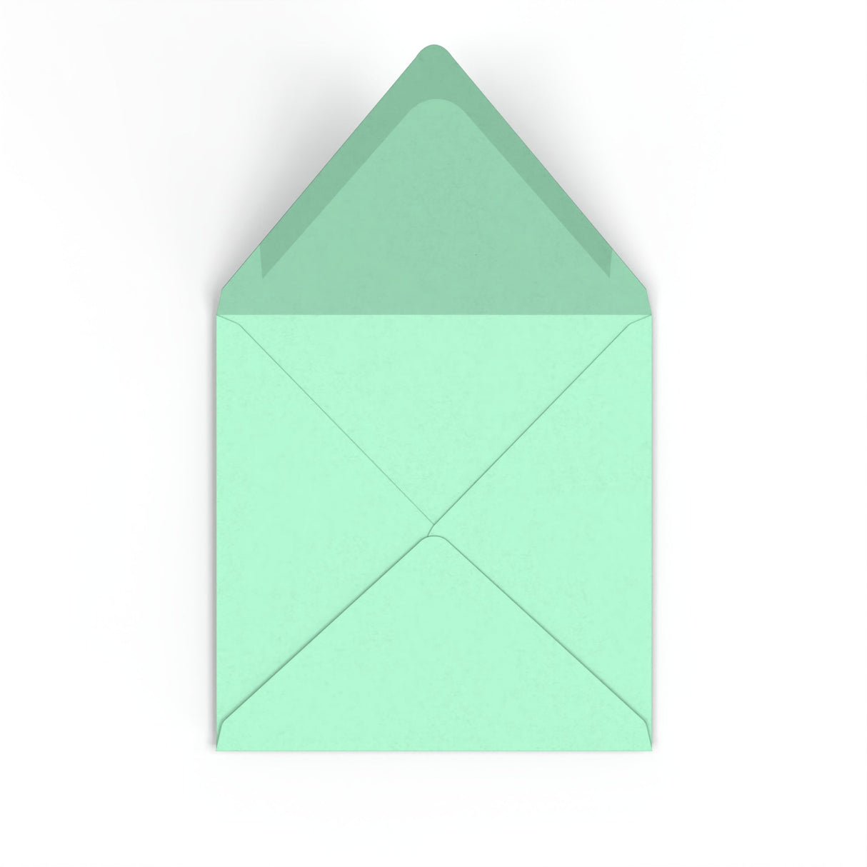 Envelope verde jade 155x155 mm