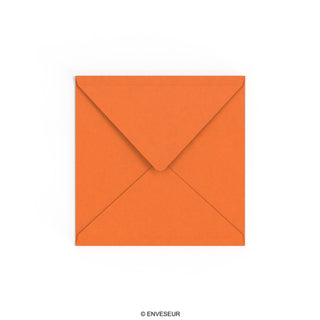 Envelope laranja fogo 155x155 mm
