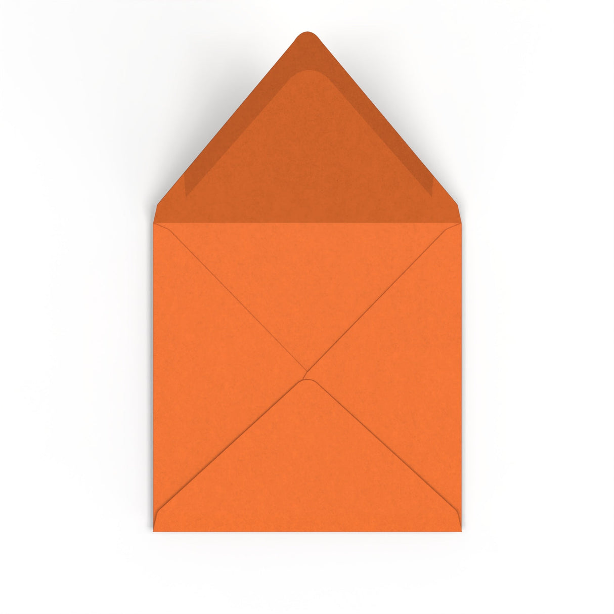 Envelope laranja fogo 155x155 mm