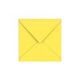 Envelope amarelo girassol 155x155 mm