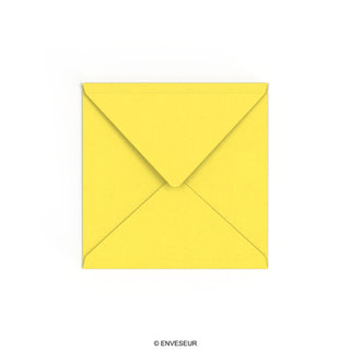 Envelope amarelo girassol 155x155 mm