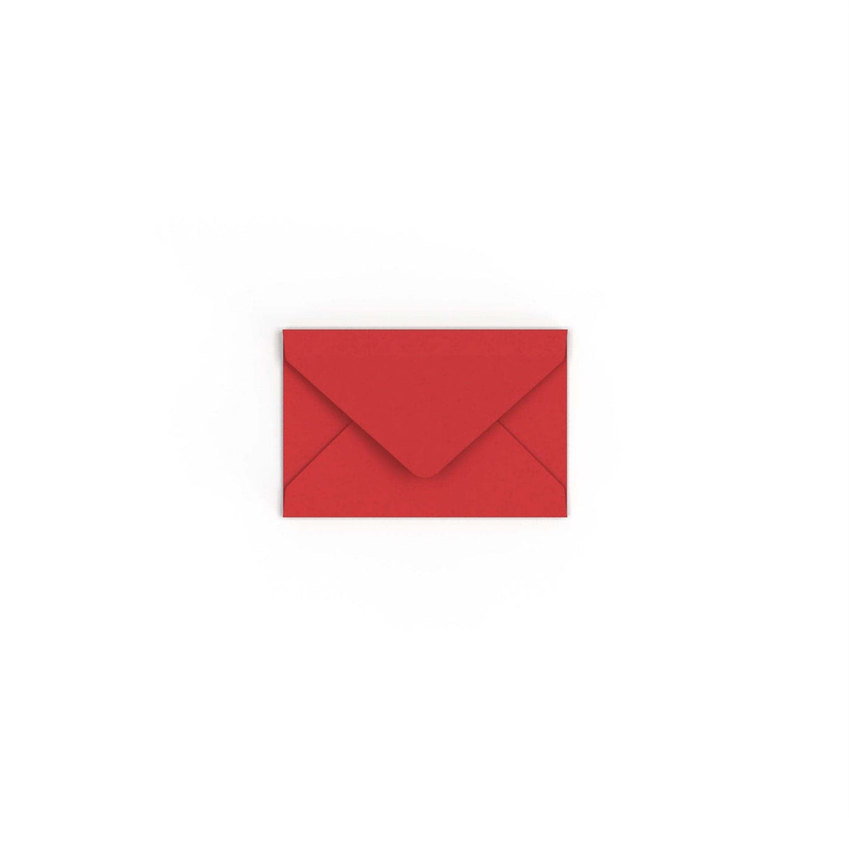 Envelope vermelho cereja 62x94 mm