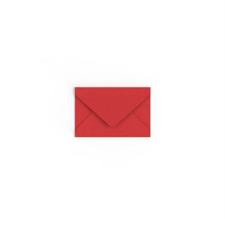 Envelope vermelho cereja 62x94 mm