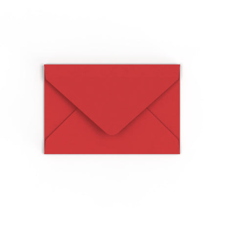 Envelope vermelho cereja 62x94 mm