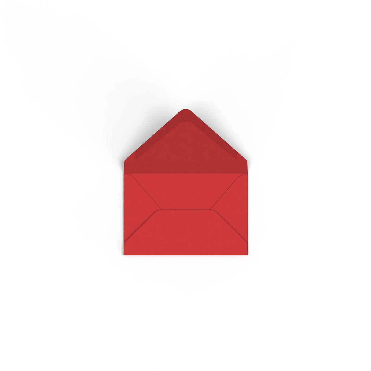 Envelope vermelho cereja 62x94 mm