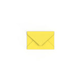 Envelope amarelo girassol 62x94 mm