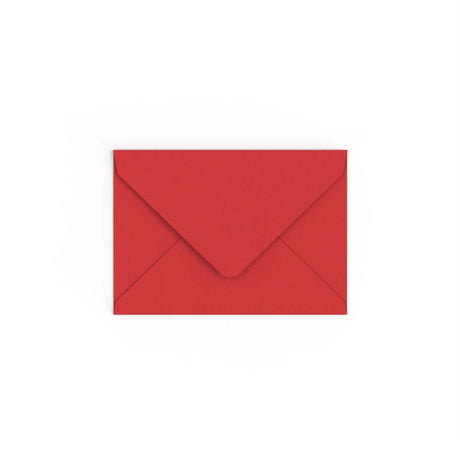 Envelope vermelho cereja 114x162 mm (C6)