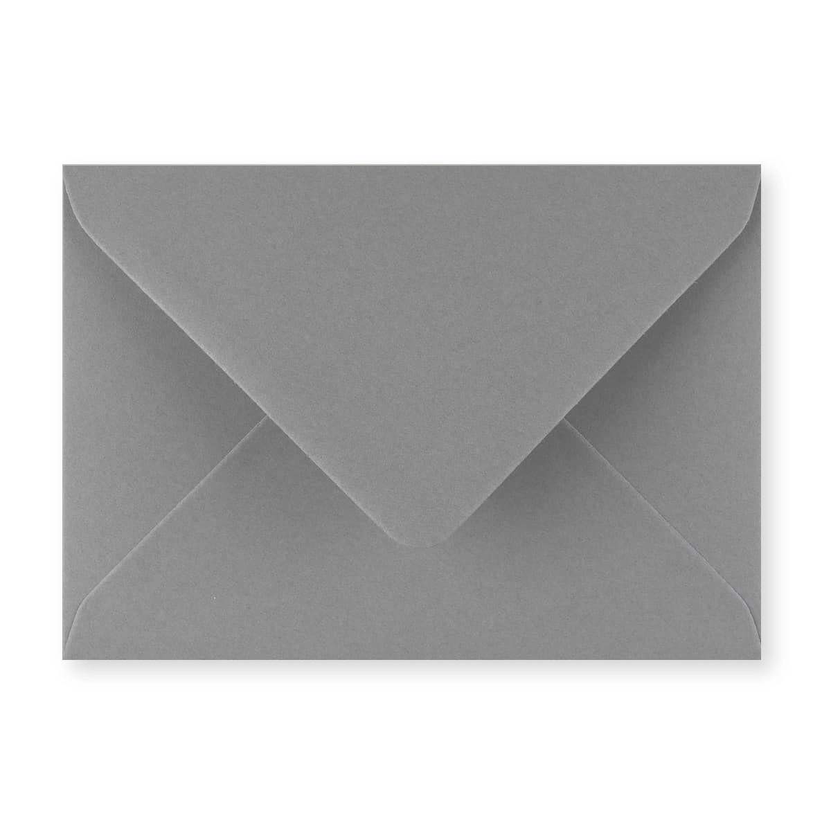 Envelope cinza escuro 114x162 mm (C6)