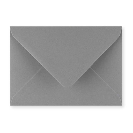 Envelope cinza escuro 114x162 mm (C6)