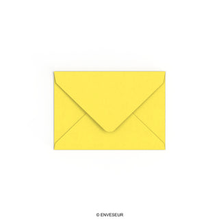 Envelope amarelo girassol 114x162 mm (C6)