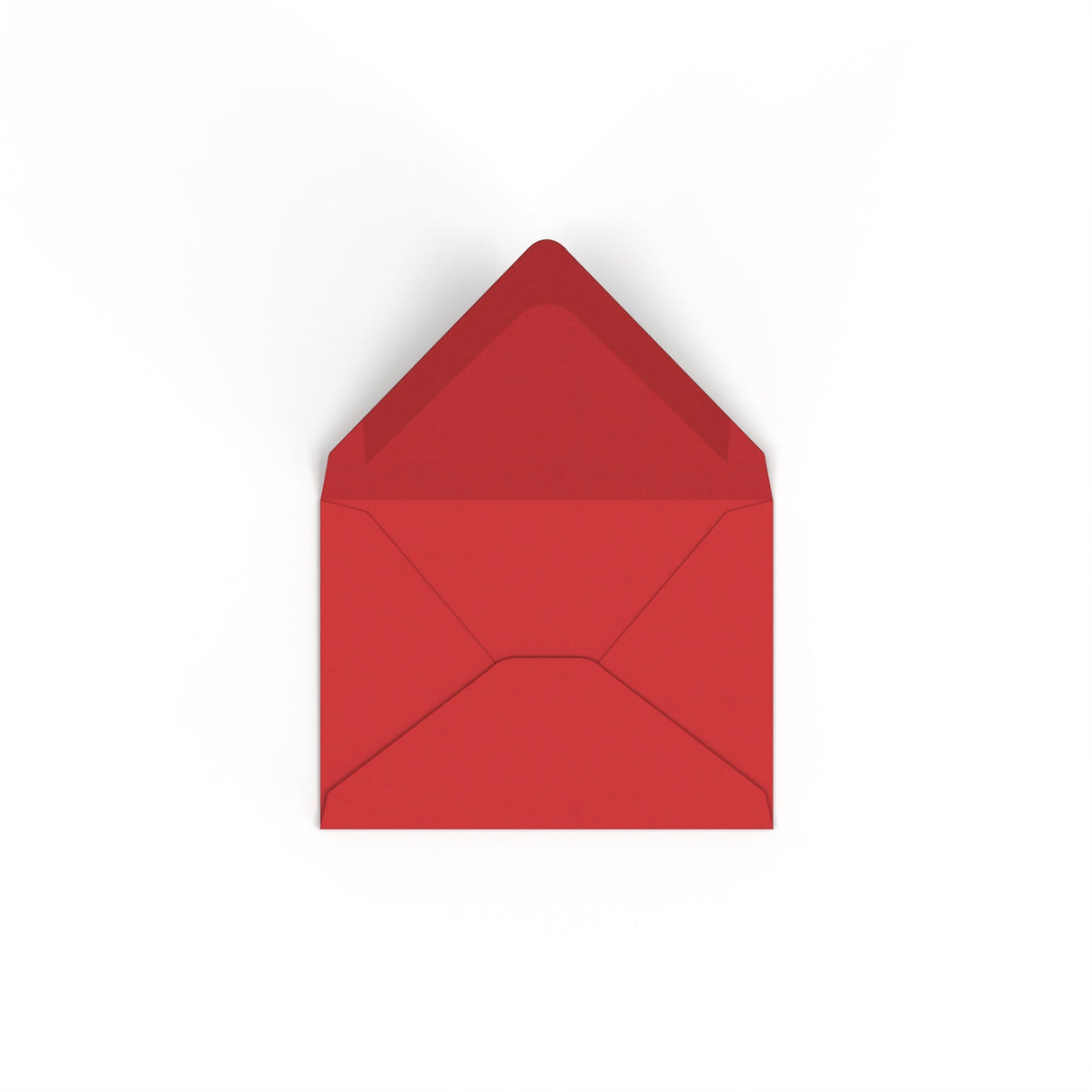 Envelope vermelho cereja 82x113 mm (C7)