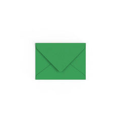 Envelope verde profundo 82x113 mm (C7)
