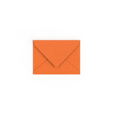 Envelope laranja fogo 82x113 mm (C7)