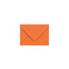 Envelope laranja fogo 82x113 mm (C7)