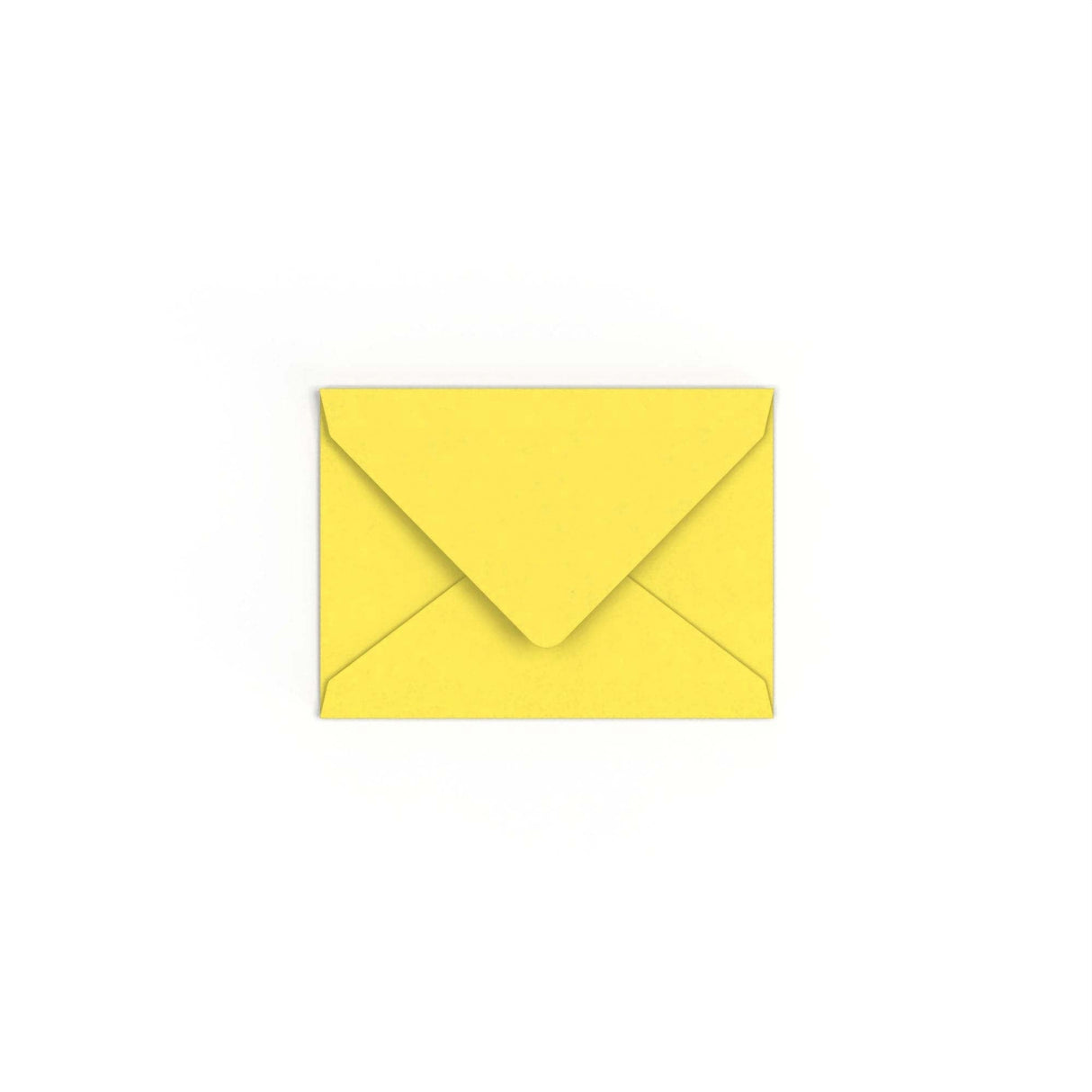 Envelope amarelo girassol 82x113 mm (C7)
