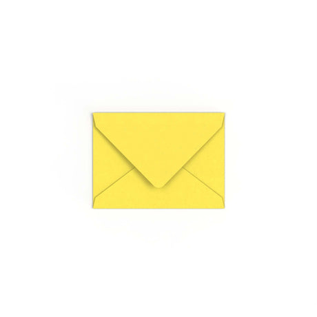 Envelope amarelo girassol 82x113 mm (C7)