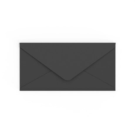 Envelope preto 110x220 mm (DL)