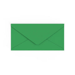 Envelope verde profundo 110x220 mm (DL)