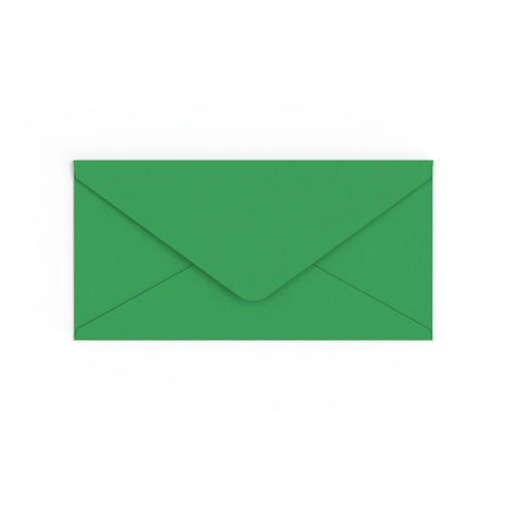 Envelope verde profundo 110x220 mm (DL)
