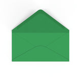 Envelope verde profundo 110x220 mm (DL)