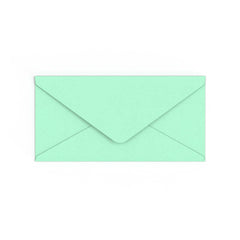 Envelope verde jade 110x220 mm (DL)