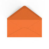 Envelope laranja fogo 110x220 mm (DL)