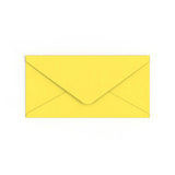 Envelope amarelo girassol 110x220 mm (DL)
