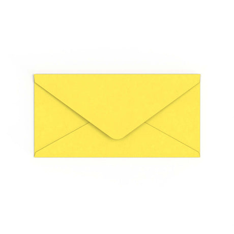 Envelope amarelo girassol 110x220 mm (DL)