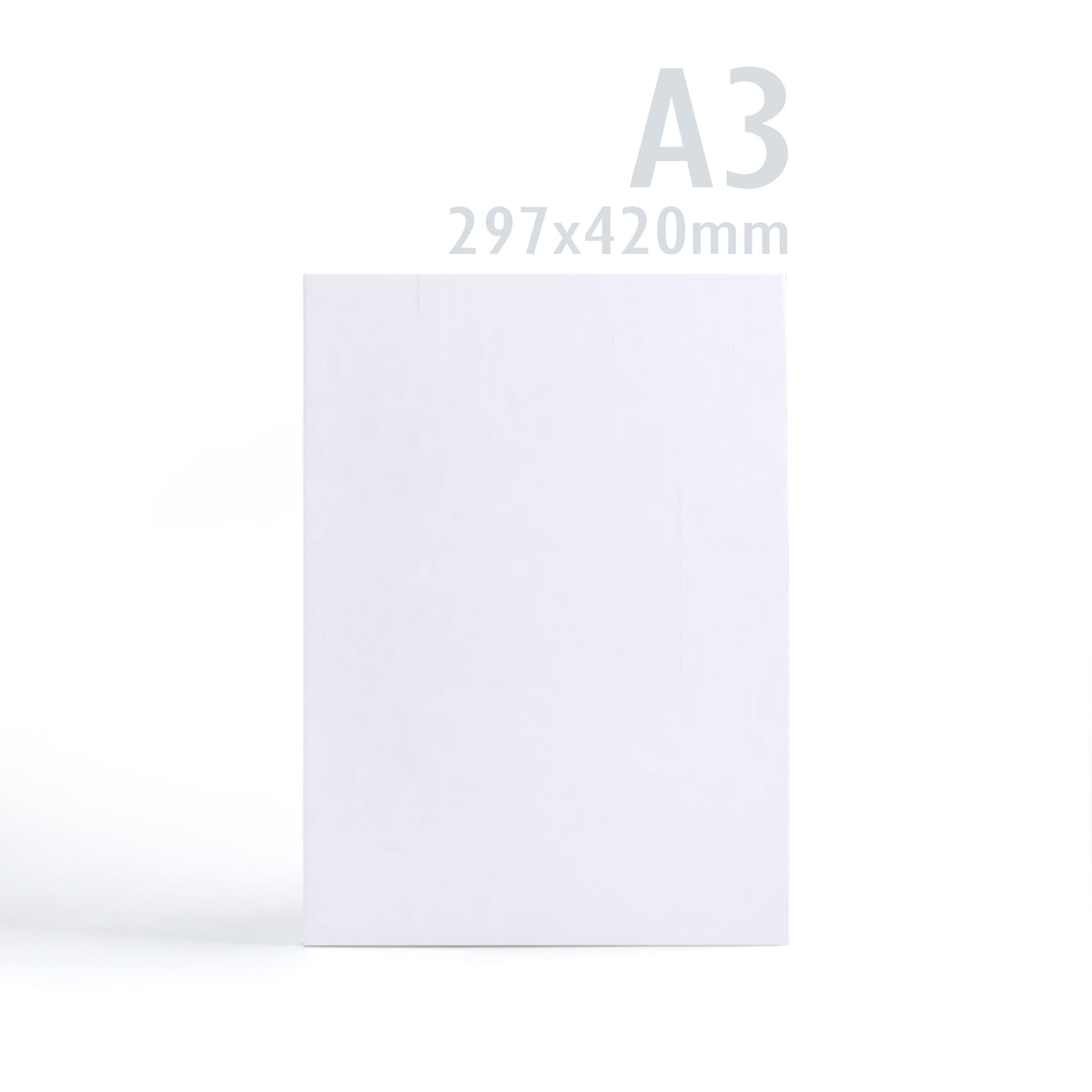 Cartão Branco A3 300 g/m² pack de 50 unidades