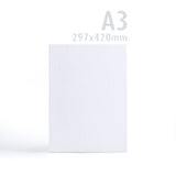 Cartão Branco A3 300 g/m² pack de 50 unidades