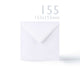 White Smooth Cards & Envelopes Pack