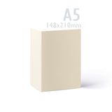 Conjunto de cartões e envelopes com acabamento martelado