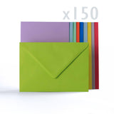 Envelopes em 10 cores sortidas, 100 g/m²