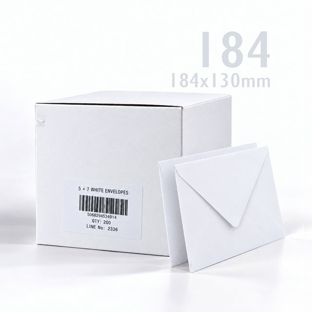 White Envelopes 100gsm Pack of 200pcs