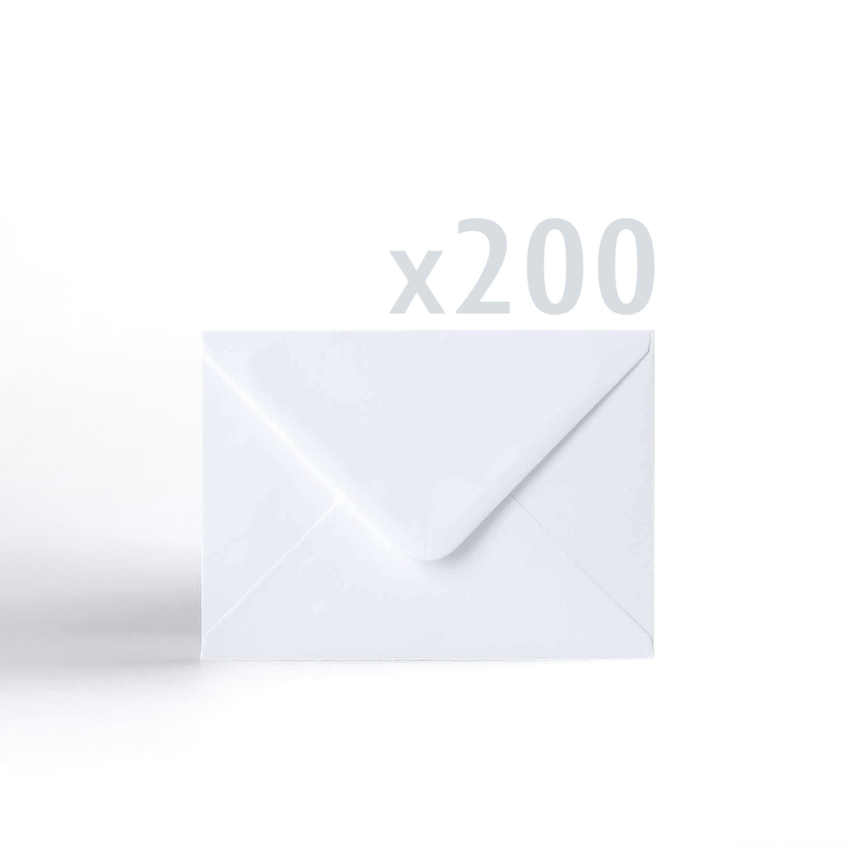 Envelopes Brancos 100 g/m² pack de 200 unidades