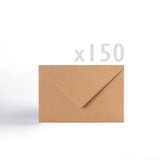 Envelopes Kraft 110 g/m² pack de 150 unidades