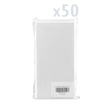 Conjunto de cartões e envelopes com acabamento martelado