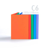 Cartões cores vivas sortidos 225 g/m² e envelopes 100 g/m²