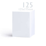 Cartões brancos lisos 250 g/m² e envelopes 100 g/m² – pack
