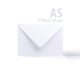 White Smooth Cards & Envelopes Pack