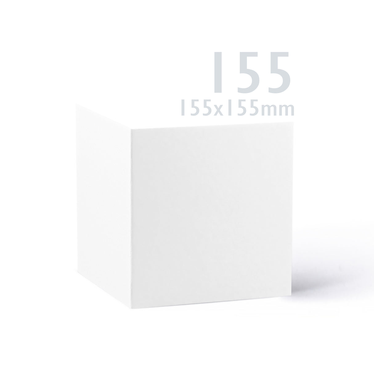 Cartões brancos lisos 250 g/m² e envelopes 100 g/m² – pack