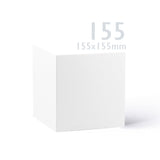 Cartões brancos lisos 250 g/m² e envelopes 100 g/m² – pack