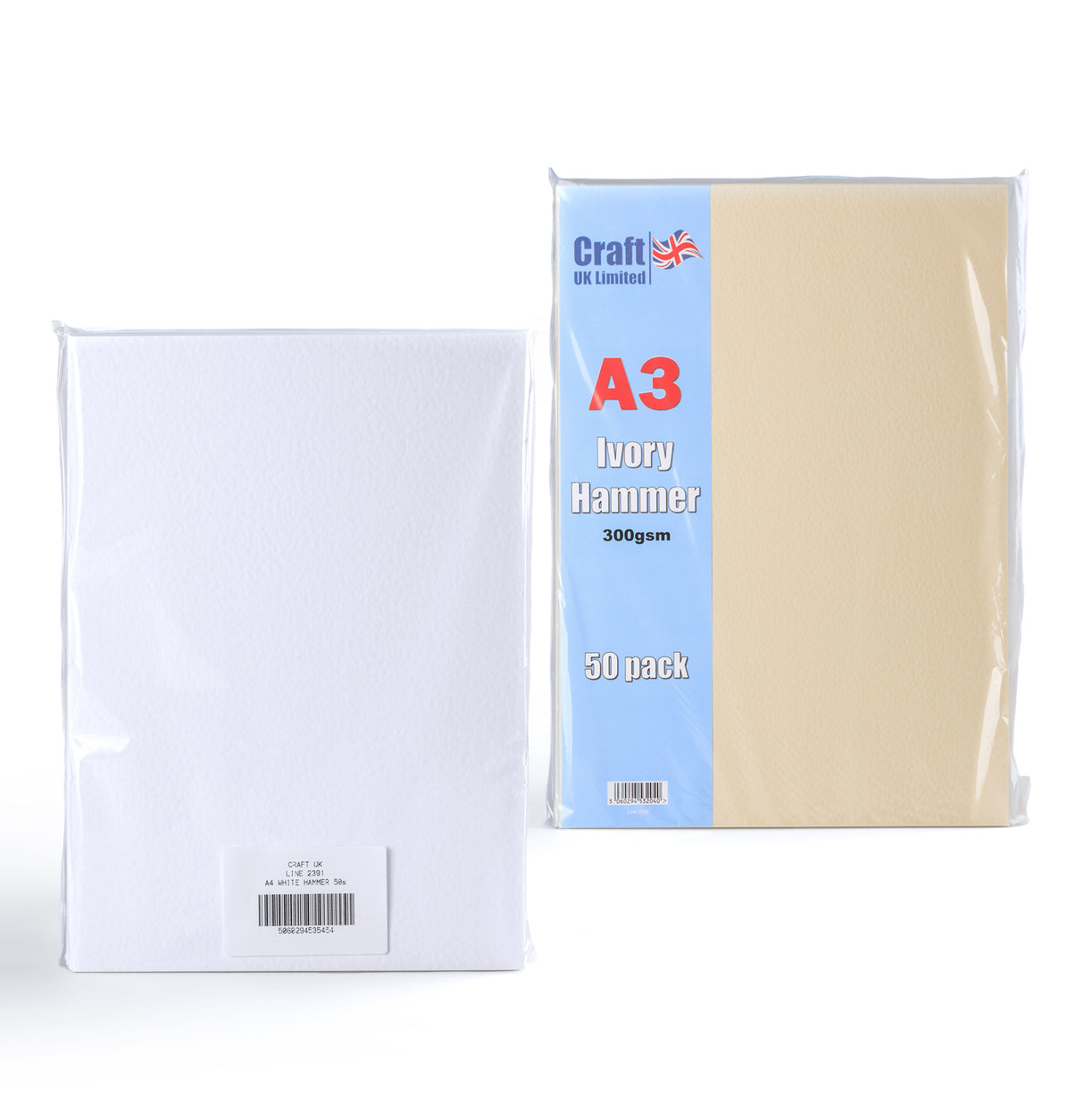 Cartão Martelado 300 g/m² pack de 50 unidades