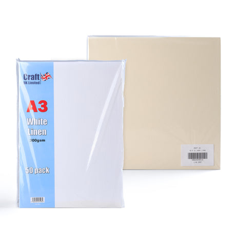 Cartão Linho 300 g/m² pack