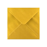 Envelope dourado metálico 130x130 mm