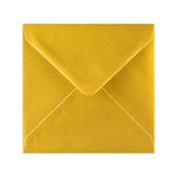 Envelope dourado metalizado 140x140 mm