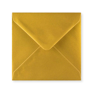 Envelope dourado metalizado 140x140 mm