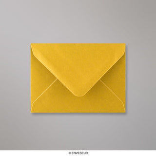 Envelope dourado metálico 82x113 mm (C7)